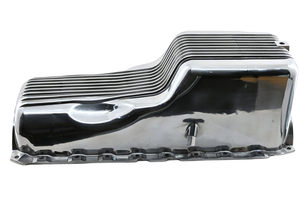 ALUMINUM 1991-Up CHEVY BB 396-402-427-454 GEN 5, 6 OIL PAN - POLISHED