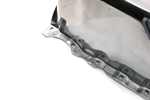 ALUMINUM 1991-Up CHEVY BB 396-402-427-454 GEN 5, 6 OIL PAN - POLISHED