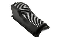 ALUMINUM 1965-90 CHEVY BB 396-402-427-454 GEN 4 OIL PAN - BLACK