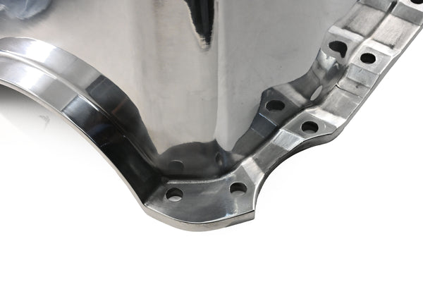 ALUMINUM 1965-90 CHEVY BB 396-402-427-454 GEN 4 OIL PAN - POLISHED
