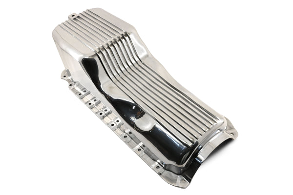 ALUMINUM 1965-90 CHEVY BB 396-402-427-454 GEN 4 OIL PAN - POLISHED