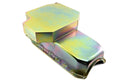 STEEL RACING OIL PAN – ZINC COATED – COMPATIBLE WITH 1986–2002 CHEVY SB 283/305/327/350/400 (ONE-PIECE REAR MAIN SEAL)