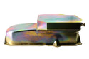 STEEL RACING OIL PAN – ZINC COATED – COMPATIBLE WITH 1986–2002 CHEVY SB 283/305/327/350/400 (ONE-PIECE REAR MAIN SEAL)