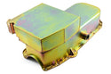 STEEL1958-79 CHEVY SB 283-400 IMCA CIRCLE TRACK RACING OIL PAN W-INSPECTION PLUG - ZINC