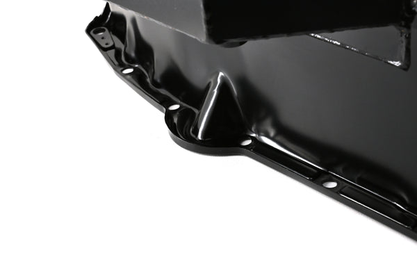 1958-79 CHEVY SMALL BLOCK 283-305-327-350-400 CHAMPION RACING OIL PAN - BLACK