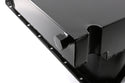 STEEL 1958-79 CHEVY SB 283-400 IMCA CIRCLE TRACK RACING OIL PAN W-INSPECTION PLUG - BLACK