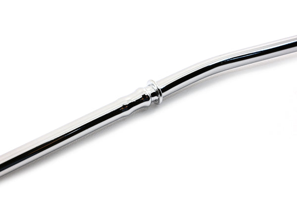CFR Performance Compatible/Replacement Steel Dipstick for Pontiac 403, Firebird 400, and Oldsmobile 350-455 – Chrome with Billet Aluminum Handle