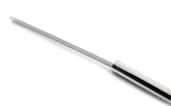 CFR Performance Compatible/Replacement Steel Dipstick for Pontiac 403, Firebird 400, and Oldsmobile 350-455 – Chrome with Billet Aluminum Handle