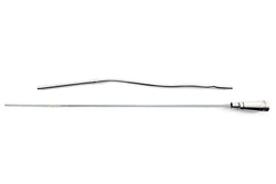CFR Performance Compatible/Replacement Steel Dipstick for Pontiac 403, Firebird 400, and Oldsmobile 350-455 – Chrome with Billet Aluminum Handle