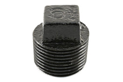 CFR Performance Black Steel Square Head Plug – 3/4