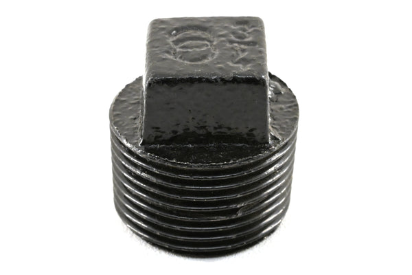CFR Performance Black Steel Square Head Plug – 3/4