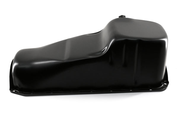 1958-79 CHEVY SMALL BLOCK 283-305-327-350 IMCA CIRCLE TRACK RACING OIL PAN - BLACK