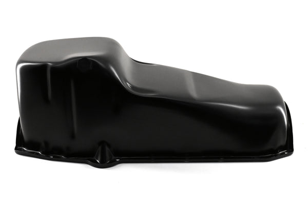 1958-79 CHEVY SMALL BLOCK 283-305-327-350 IMCA CIRCLE TRACK RACING OIL PAN - BLACK