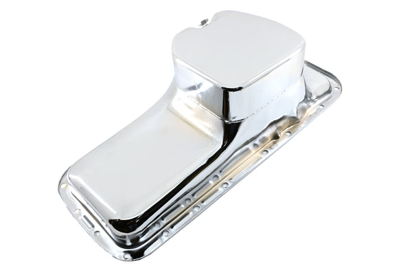 1967-87 CHRYSLER-MOPAR BIG BLOCK 361-383-400-440 HEMI 426 RACING OIL PAN - CHROME