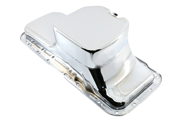 1967-87 CHRYSLER-MOPAR BIG BLOCK 361-383-400-440 HEMI 426 RACING OIL PAN - CHROME