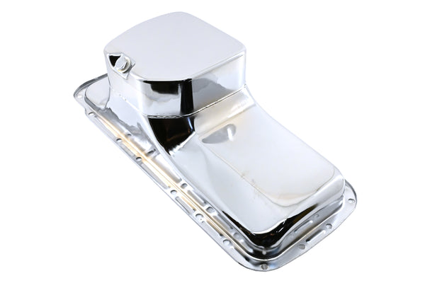 1967-87 CHRYSLER-MOPAR BIG BLOCK 361-383-400-440 HEMI 426 RACING OIL PAN - CHROME