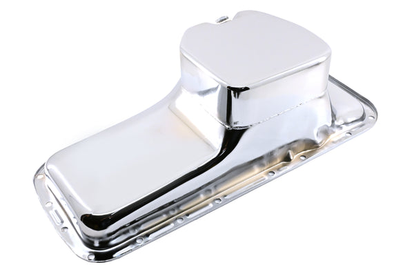 1967-87 CHRYSLER-MOPAR BIG BLOCK 361-383-400-440 HEMI 426 RACING OIL PAN - CHROME