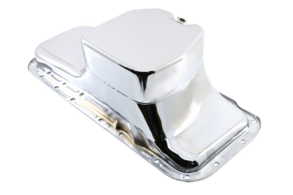 1967-87 CHRYSLER-MOPAR BIG BLOCK 361-383-400-440 HEMI 426 RACING OIL PAN - CHROME