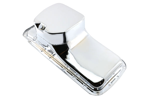 1967-87 CHRYSLER-MOPAR BIG BLOCK 361-383-400-440 HEMI 426 RACING OIL PAN - CHROME