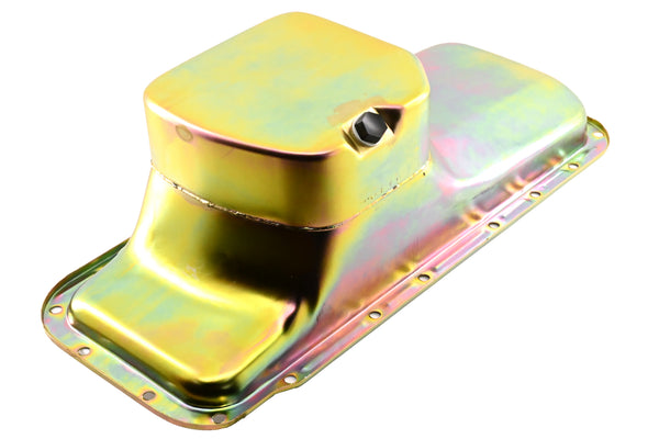 NHRA Approved Steel Racing Oil Pan Fits 1967–1987 Chrysler Mopar Big Block 361–440 & HEMI 426 – 7 Quart – Zinc-Plated