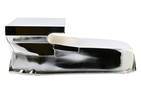 1962-67 CHEVY II-NOVA 1980-85 SMALL BLOCK 283-400 DRAG RACING OIL PAN - CHROME