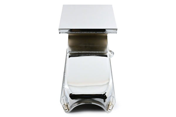 1962-67 CHEVY II-NOVA 1980-85 SMALL BLOCK 283-400 DRAG RACING OIL PAN - CHROME