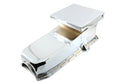 1962-67 CHEVY II-NOVA 1980-85 SMALL BLOCK 283-400 DRAG RACING OIL PAN - CHROME