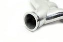 CAST IRON EXHAUST MANIFOLD – PASSENGER SIDE – V-BAND CLAMP – 2002–2012 CHEVY LS – CERAMIC SILVER