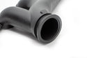 CAST IRON EXHAUST MANIFOLD – PASSENGER SIDE – V-BAND CLAMP – 2002–2012 CHEVY LS – CERAMIC BLACK