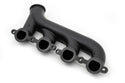 CAST IRON EXHAUST MANIFOLD – PASSENGER SIDE – V-BAND CLAMP – 2002–2012 CHEVY LS – CERAMIC BLACK