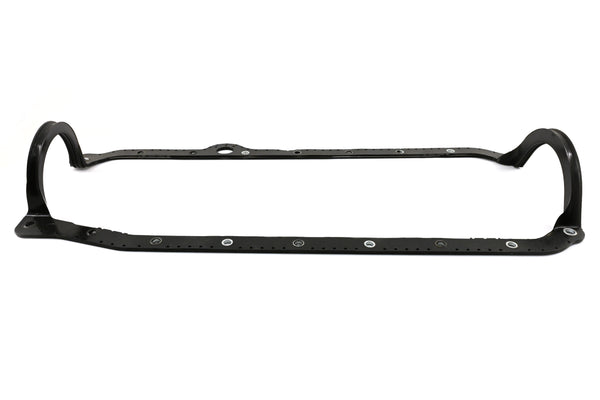 Rubber Neoprene Oil Pan Gasket – Fits 1986–2002 Chevy SB 305-350, 1-Piece RMS, Passenger Side Dipstick – Black
