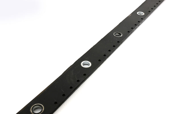 Rubber Neoprene Oil Pan Gasket – Fits 1986–2002 Chevy SB 305-350, 1-Piece RMS, Passenger Side Dipstick – Black