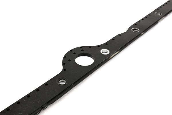 Rubber Neoprene Oil Pan Gasket – Fits 1986–2002 Chevy SB 305-350, 1-Piece RMS, Passenger Side Dipstick – Black