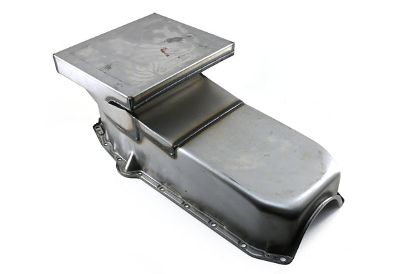 1962-67 CHEVY II-NOVA 1958-79 SMALL BLOCK 283-305-327-350-400 DRAG RACING OIL PAN - RAW
