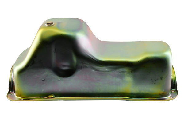 Zinc-Plated Steel Oil Pan for 1988–1997 Ford 351W 5.8L V8 Trucks, Vans, and Broncos – Rear Sump Design