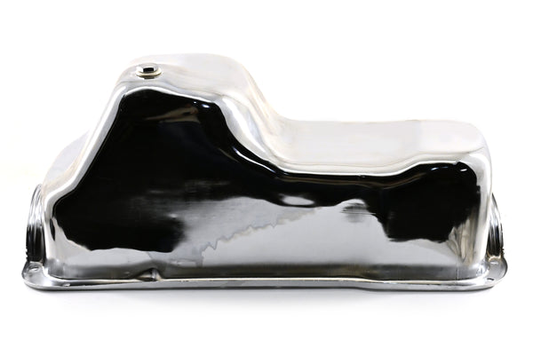 1988-96 FORD SMALL BLOCK 351W WINDSOR STOCK CAPACITY TRUCK OIL PAN - CHROME