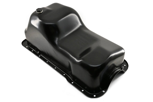 1988-96 FORD SMALL BLOCK 351W WINDSOR STOCK CAPACITY TRUCK OIL PAN - BLACK