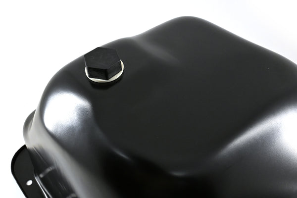 1988-96 FORD SMALL BLOCK 351W WINDSOR STOCK CAPACITY TRUCK OIL PAN - BLACK