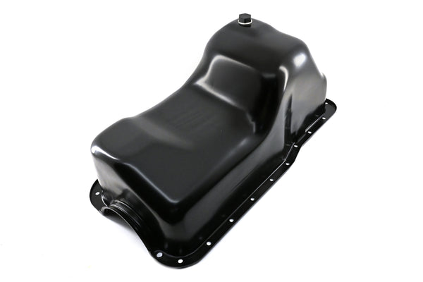 1988-96 FORD SMALL BLOCK 351W WINDSOR STOCK CAPACITY TRUCK OIL PAN - BLACK