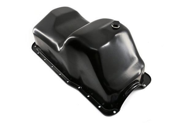 1988-96 FORD SMALL BLOCK 351W WINDSOR STOCK CAPACITY TRUCK OIL PAN - BLACK