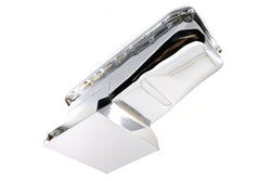 1958-79 CHEVY SMALL BLOCK 283-305-327-350-400 DRAG RACING OIL PAN - CHROME