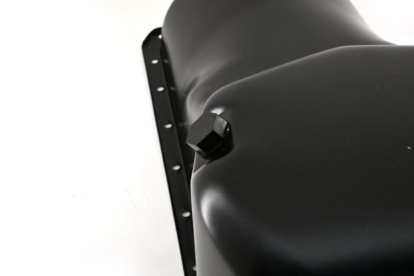 1970-82 FORD SMALL BLOCK 351C-351M-400 STOCK CAPACITY OIL PAN - BLACK