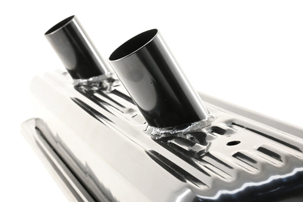 STEEL 1987-2000 CHEVY SB 5.0L 305 5.7L 350 CIRCLE TRACK RACING CENTER BOLT VALVE COVERS - BLACK