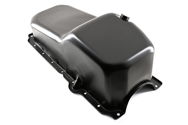 1986-02 CHEVY SMALL BLOCK 305-327-350 STOCK CAPACITY OIL PAN - BLACK
