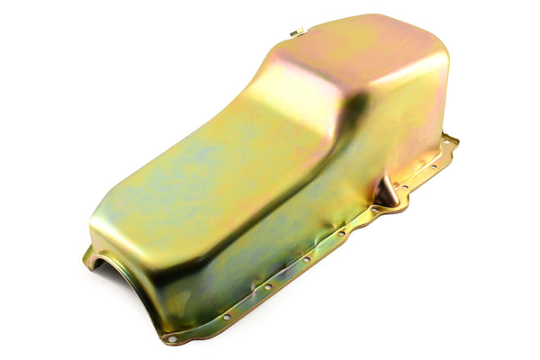 Steel Oil Pan for 1986–2002 Chevy SB 305/327/350 – Zinc-Plated