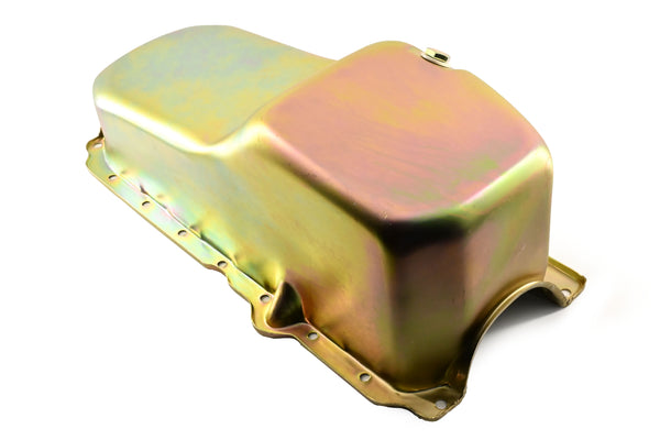 Steel Oil Pan for 1986–2002 Chevy SB 305/327/350 – Zinc-Plated