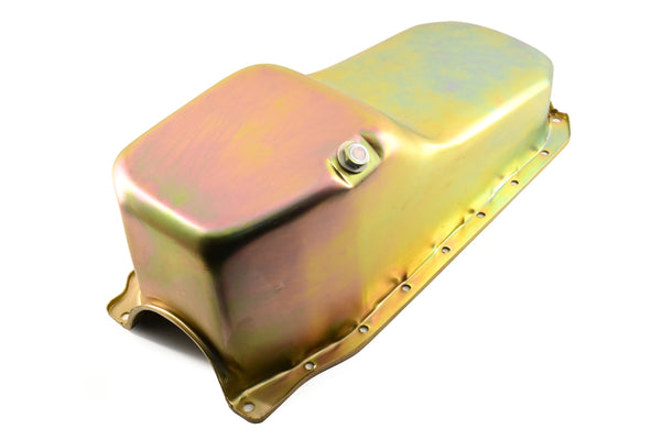 Steel Oil Pan for 1986–2002 Chevy SB 305/327/350 – Zinc-Plated