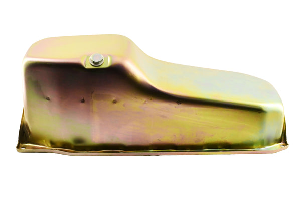 Steel Oil Pan for 1986–2002 Chevy SB 305/327/350 – Zinc-Plated