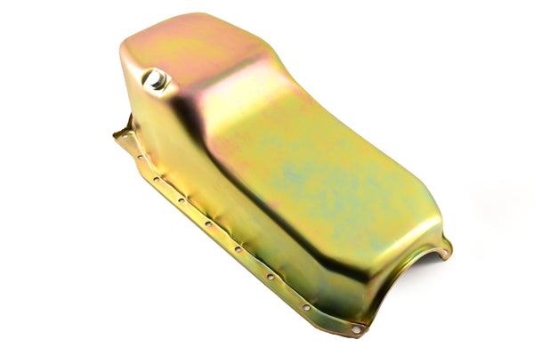 Steel Oil Pan for 1986–2002 Chevy SB 305/327/350 – Zinc-Plated