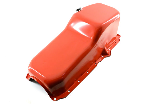 Steel Oil Pan for 1986–2002 Chevy SB 305/327/350 – Orange